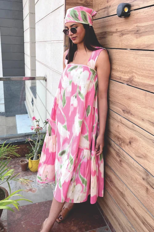 Sakura Tiered Dress