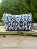 Blue Ikat – Pouches Set of 3