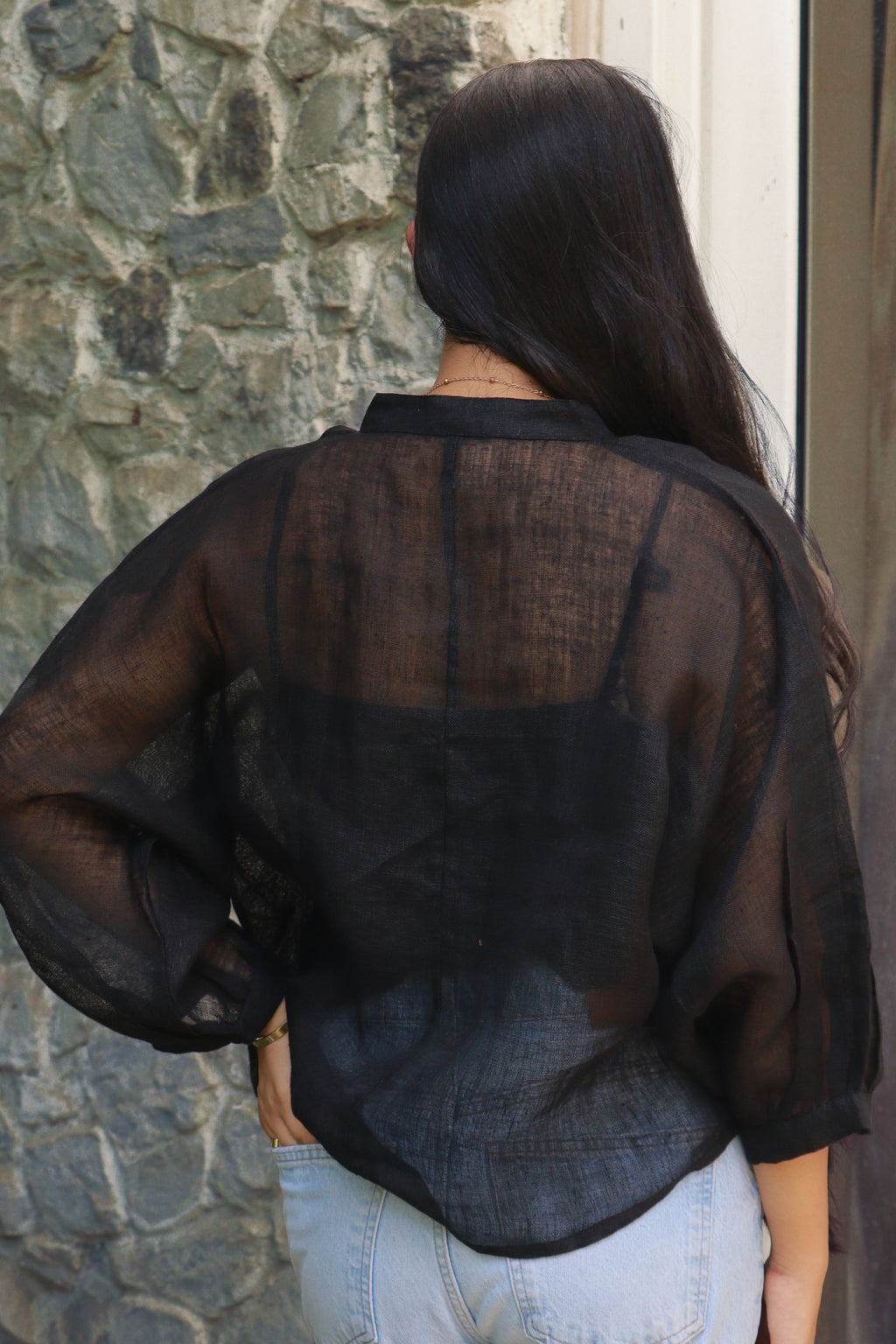 Suhana-Oversized Big Pockets Shirt