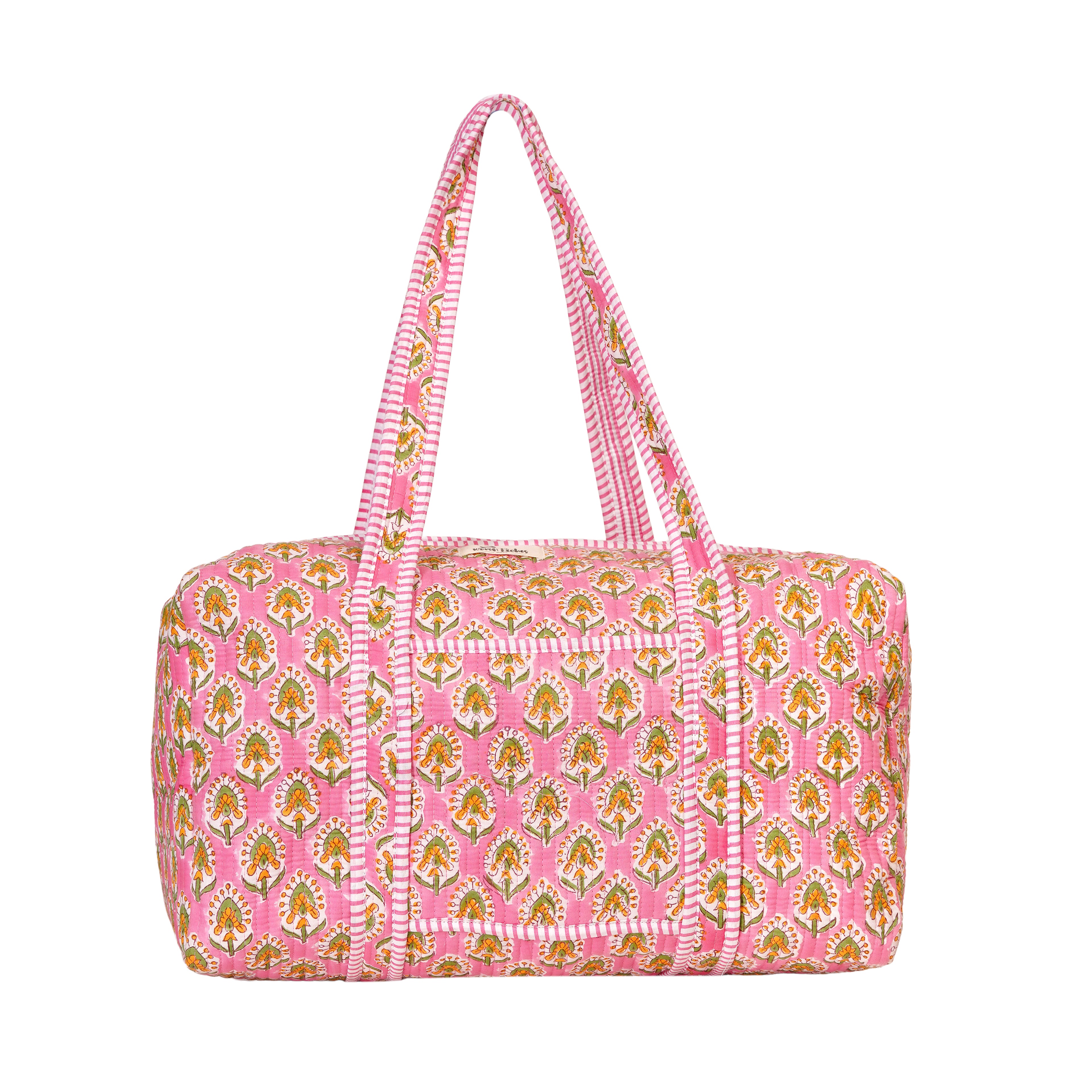 Pink Garden Duffle Bag