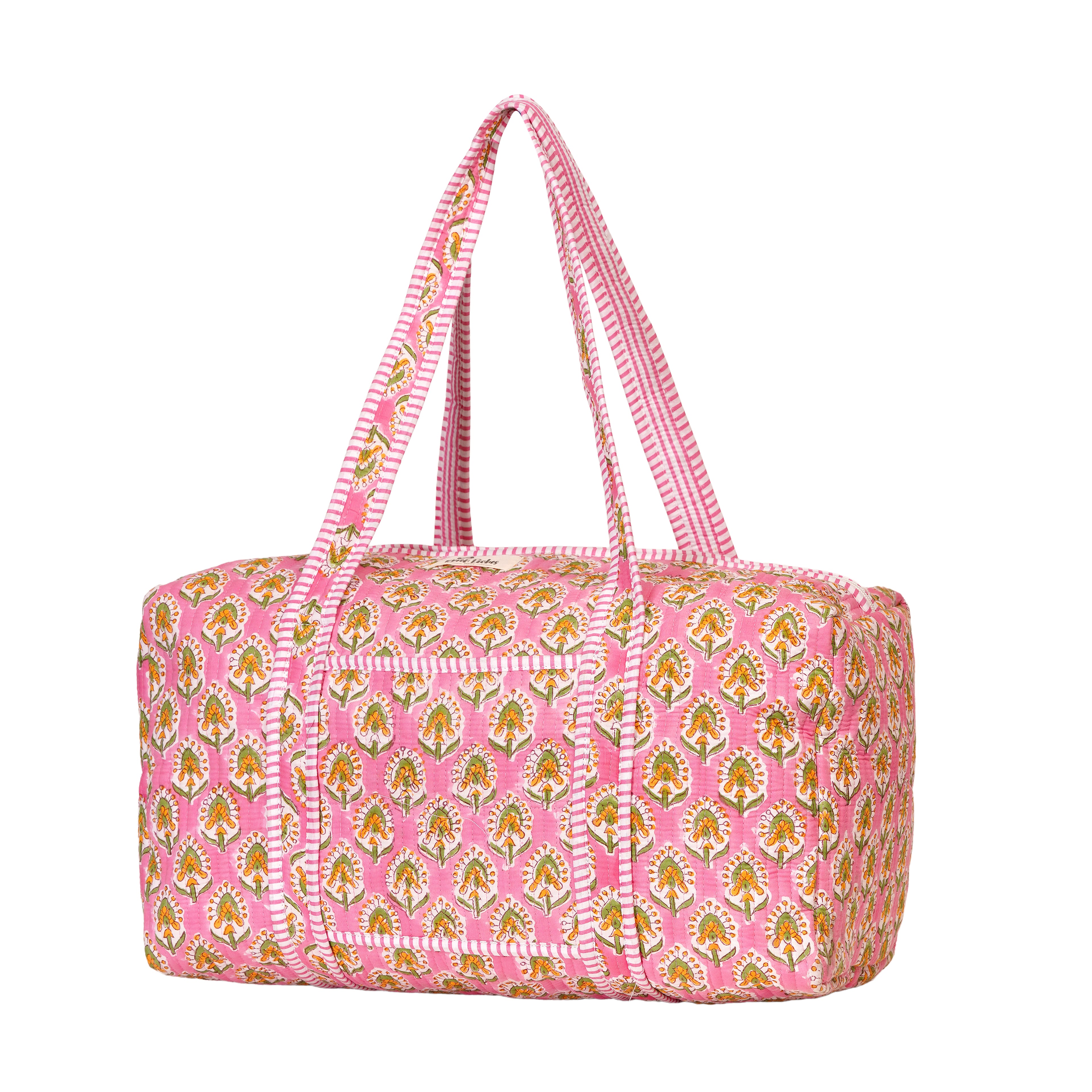 Pink Garden Duffle Bag