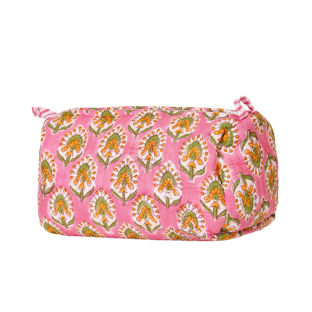Pink Garden Pouch – Set of 3