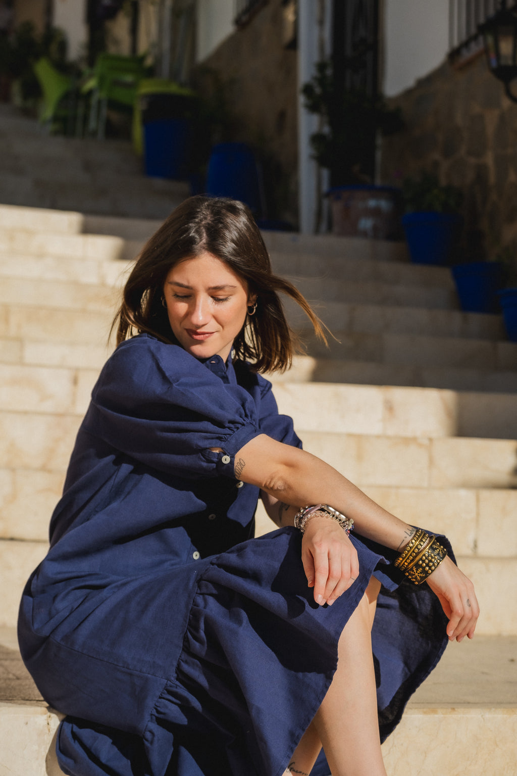 Poetry Shirt Dress