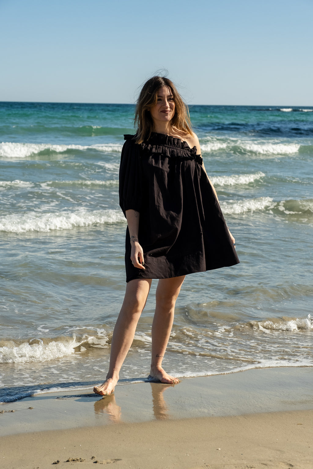 Midnight One Shoulder Dress