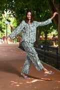 Green Berry- 2piece pyjama set