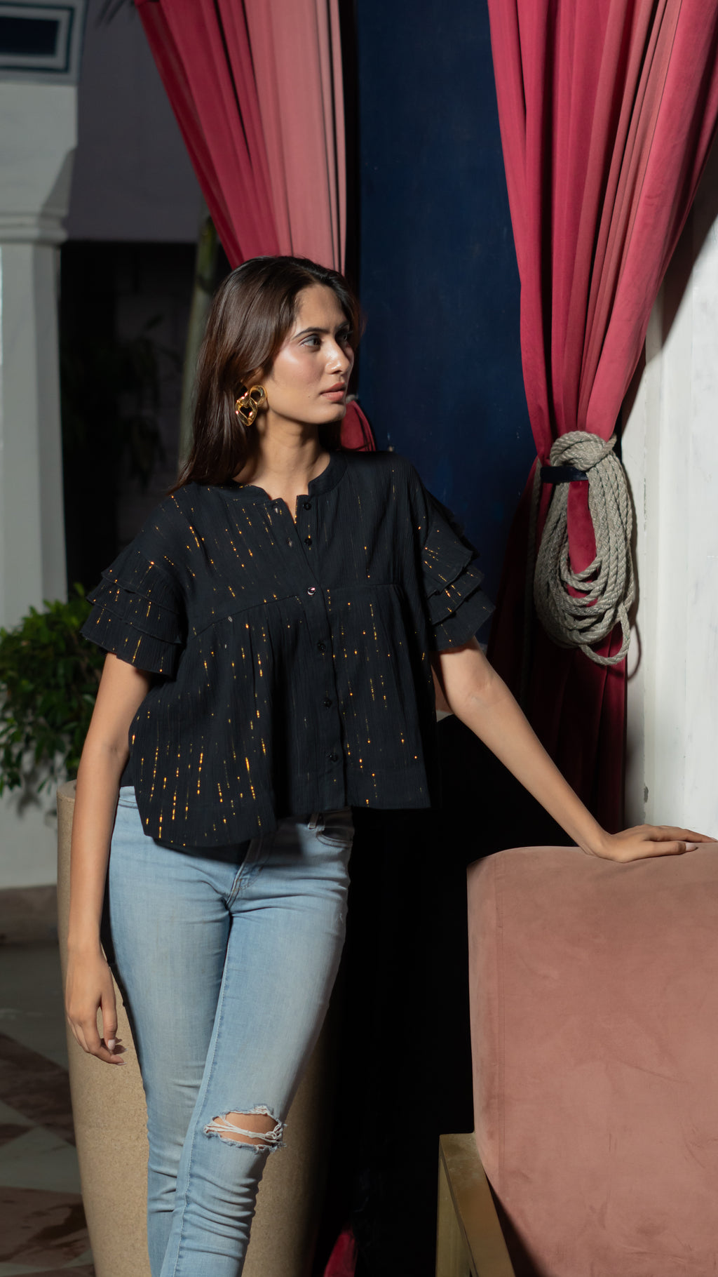 Starlet Ruffle Top