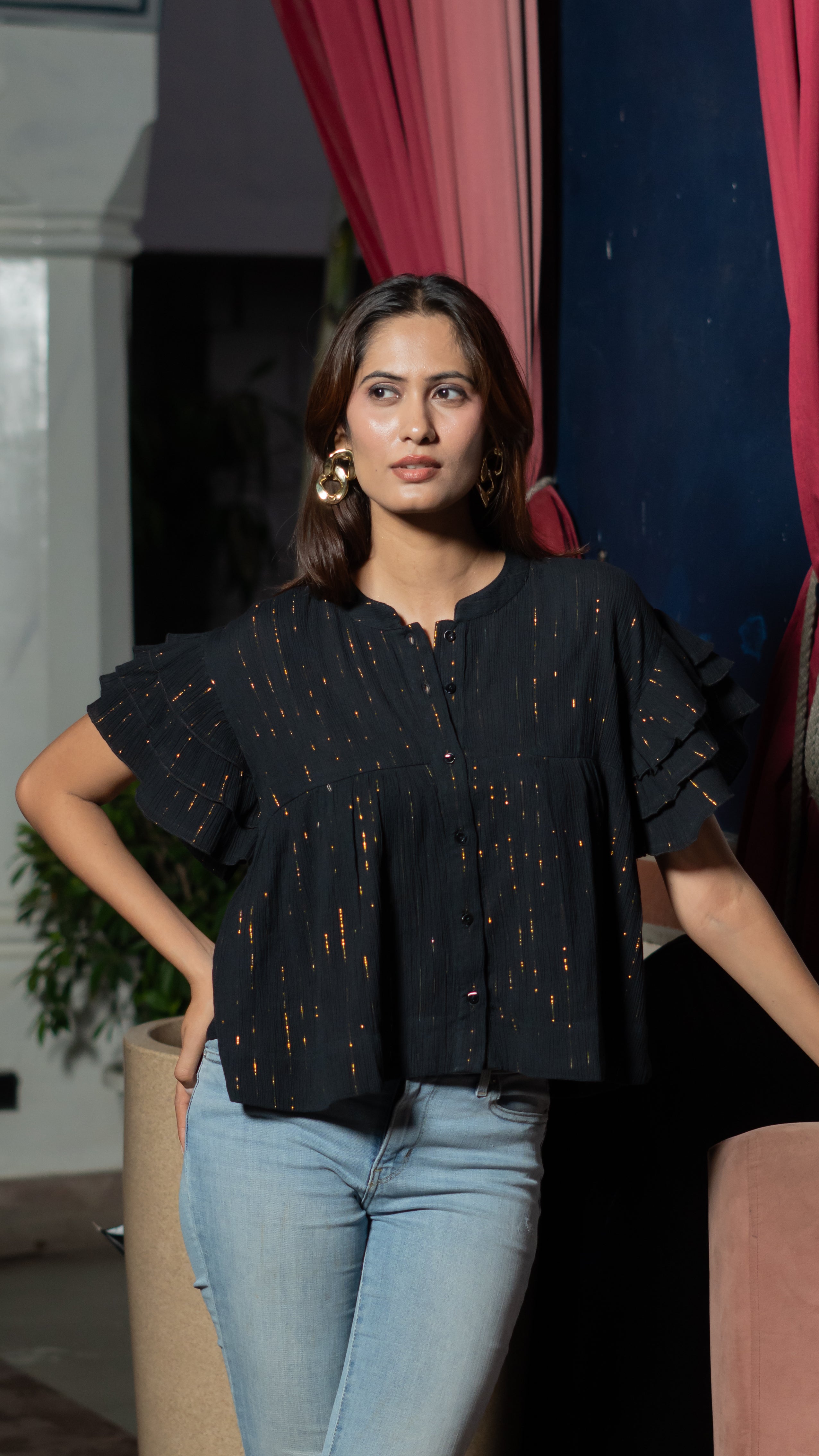 Starlet Ruffle Top