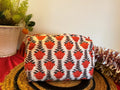 Red White Floral – Pouches Set of 3