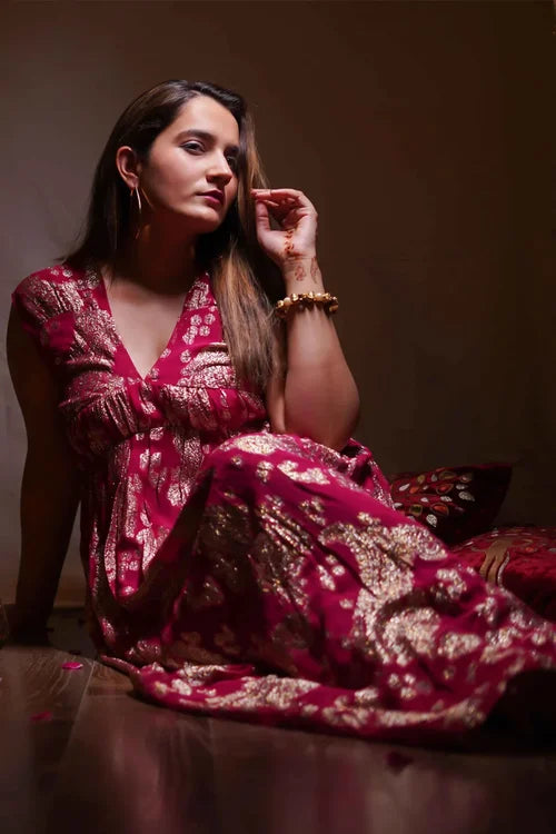 Rani Paisley Motif Dress