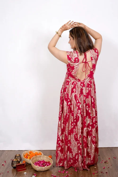 Rani Paisley Motif Dress