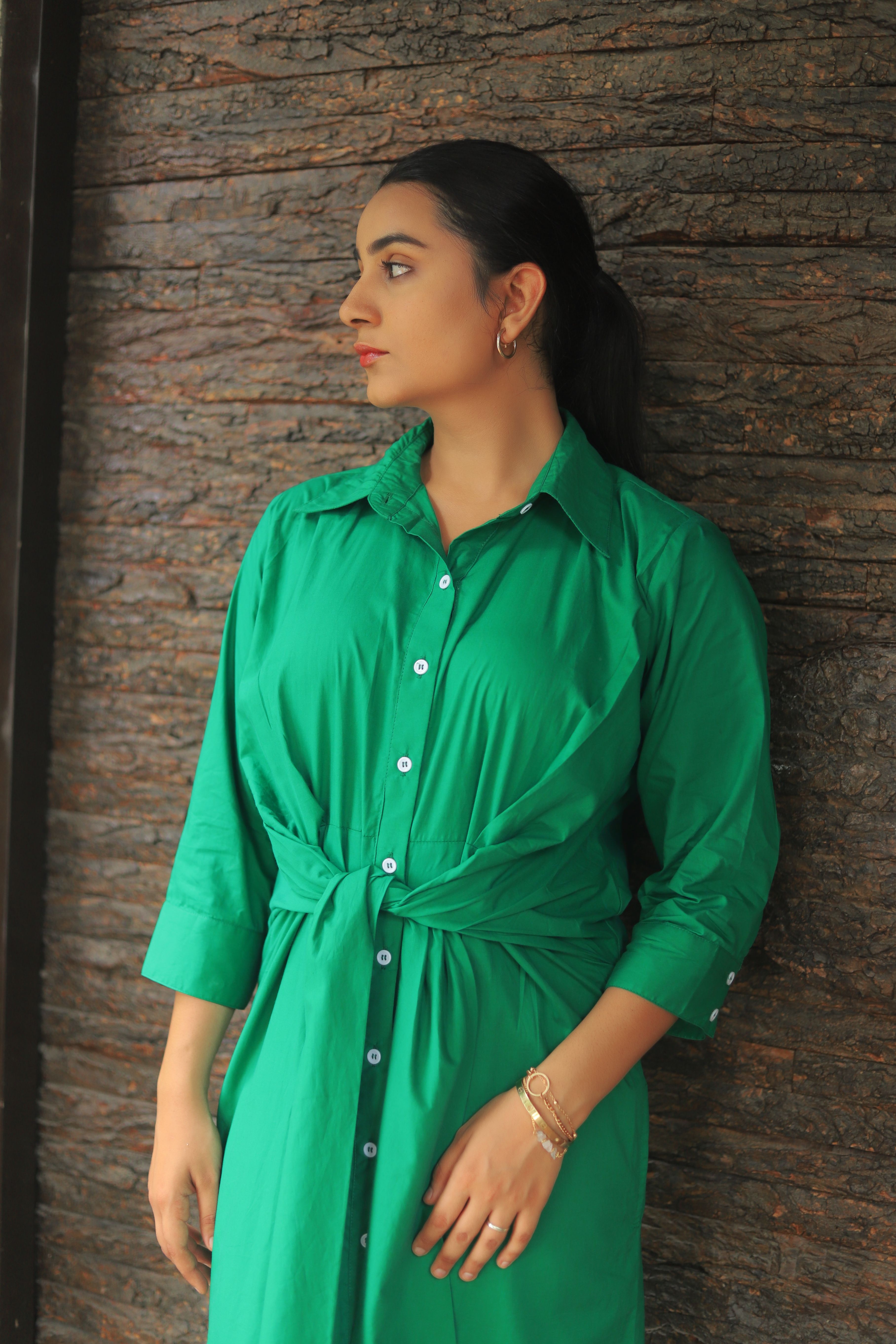 Sparrow Front Knot Dress