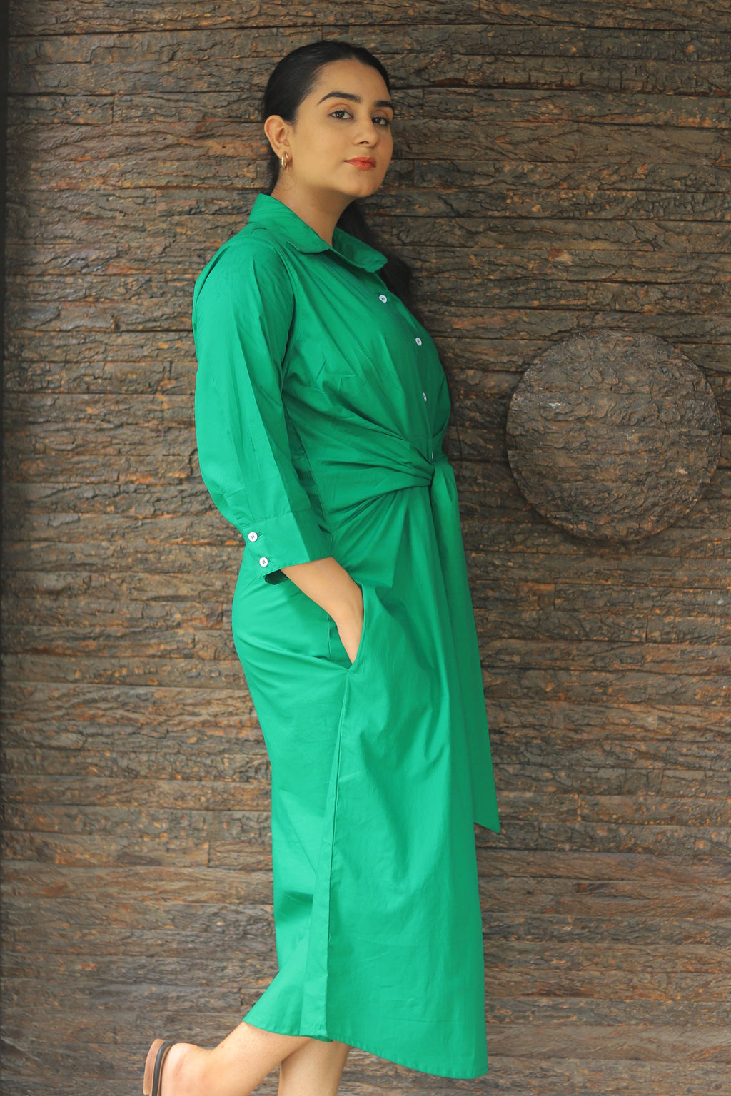 Sparrow Front Knot Dress