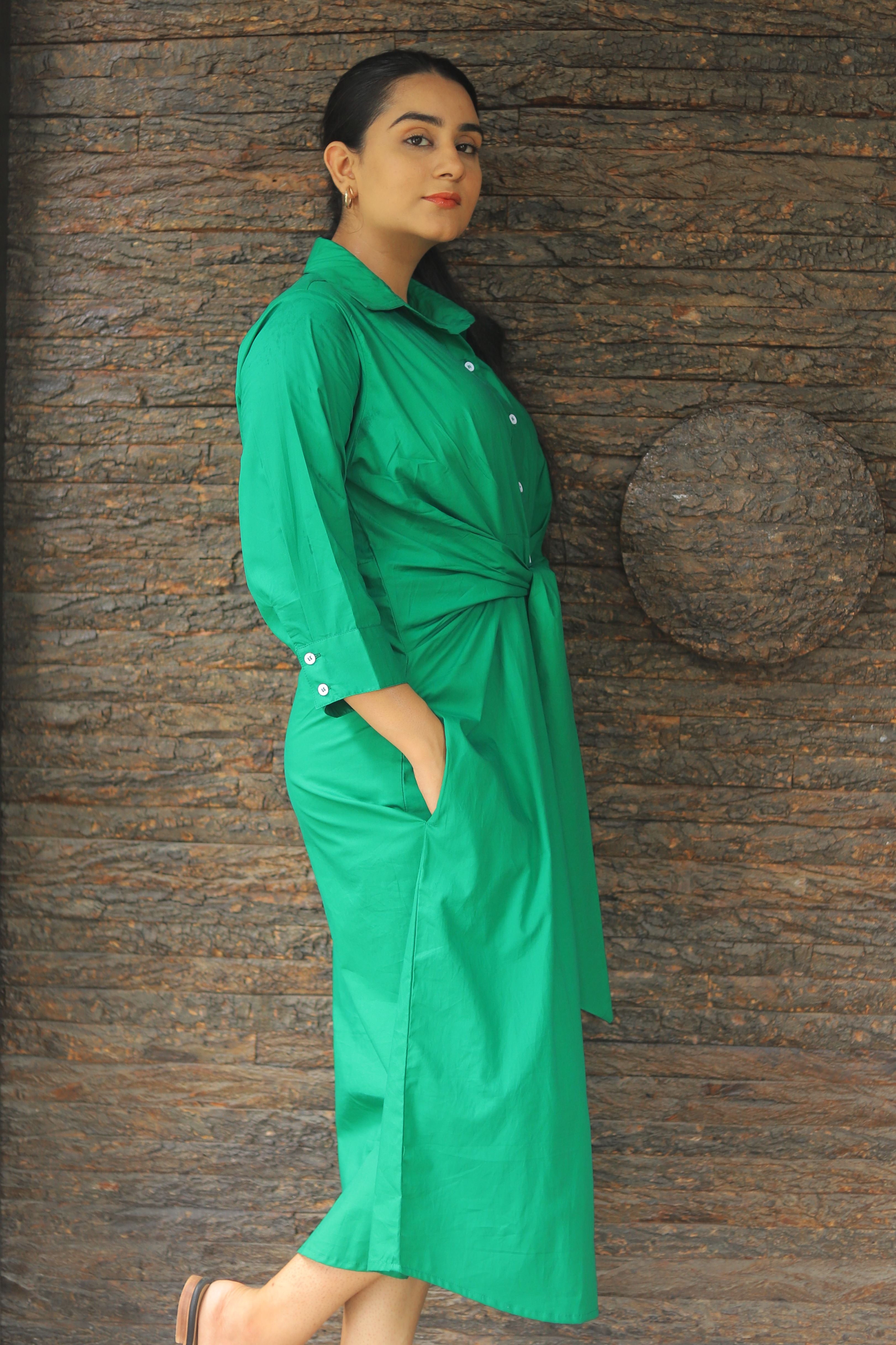 Sparrow Front Knot Dress