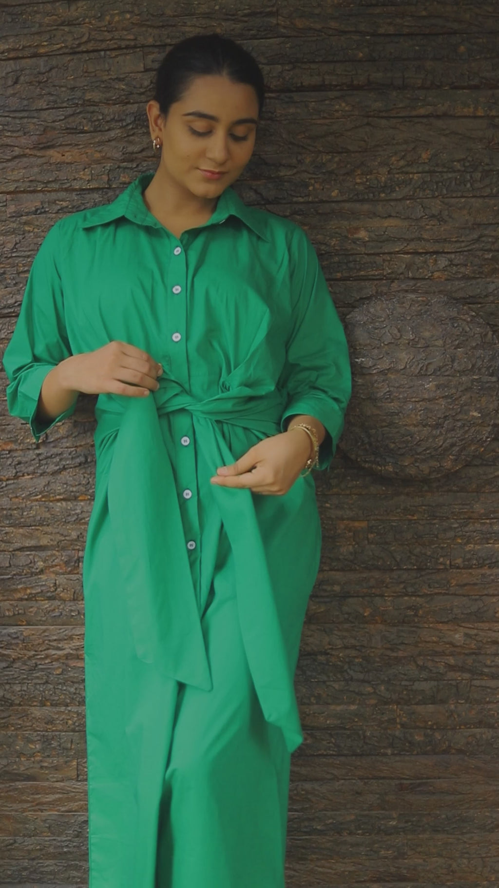 Sparrow Front Knot Dress