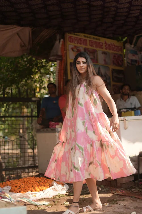 Sakura Tiered Dress