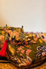 Green Floral -Pouches Set Of 3 - Image 2