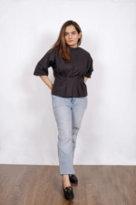 Love Triangle- Pleated Top - Image 5