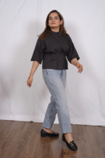 Love Triangle- Pleated Top - Image 4