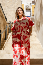 Paint Me Red- Linen Cord-Set