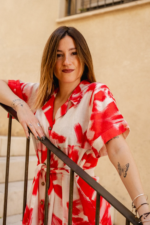 Paint Me Red- Linen Cord-Set - Image 2