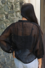 Suhana-Oversized Big Pockets Shirt - Image 3