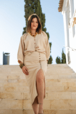 Chikoo Slit Skirt - Image 2