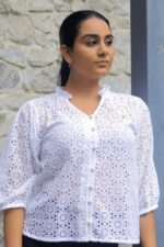 Sunny- Broderie Anglaise Top - Image 3