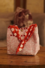 Ruby Polka Bucket Bag - Image 3