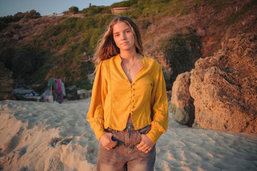 Pumpkin - Front Button Top - Image 6