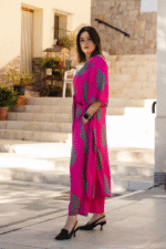 Riva-Front Slit Shirt And Trouser - Image 2