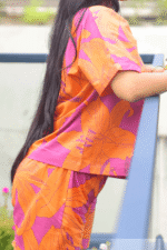 Floral 2-Pcs Shirt And Shorts Set - Image 2