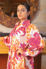 Diva- Tiered Cotton Dress - Image 6