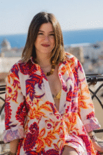 Diva- Tiered Cotton Dress - Image 5