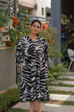 Namah- Tiered Cotton Dress