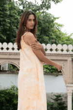 Mango Swirl Midi Dress - Image 4