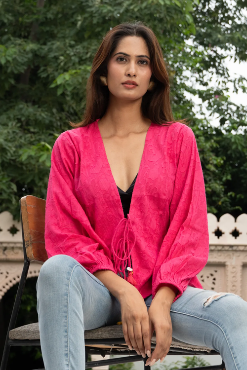 WRI_2011_1729665398425_mhw Torch Bloom Jacket Top - Image 1