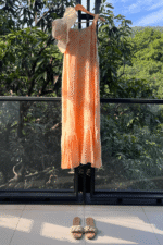 Mango Swirl Midi Dress - Image 9