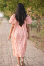 Sun Flower Pintuck Dress - Image 2