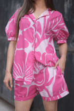 Wild Floral Short Set