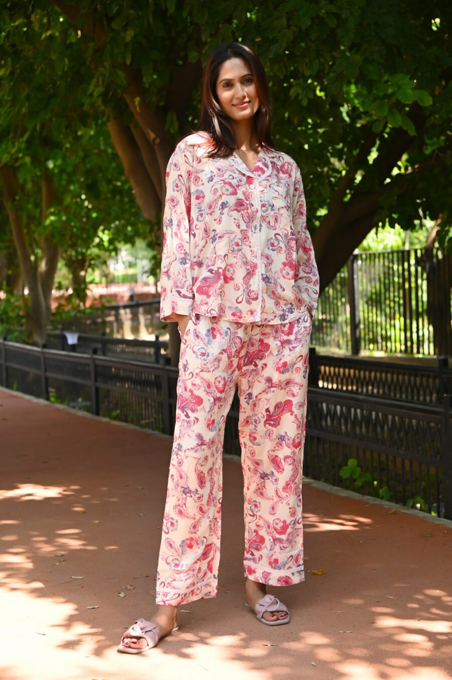 Berry 2-Pcs Pyjama Set - Image 2