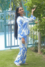 Palm 2- Pcs Shirt And Pyjama Set - Image 2