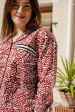 Paisley Print 2-Pcs Pyjama Set - Image 4