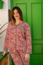 Paisley Print 2-Pcs Pyjama Set